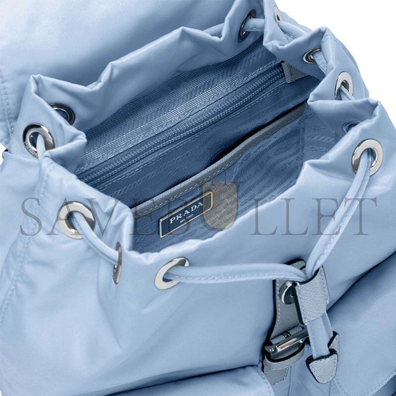 PRADA CELESTE SMALL RE-NYLON BACKPACK 
